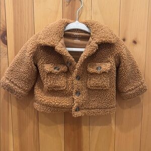 Cat & Jack Brown Sherpa Jacket